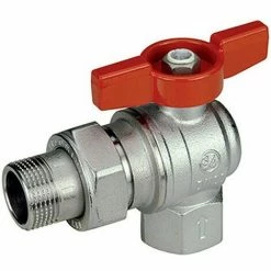 GIACOMINI OPAL Hz.-Kugelhahn MS 1/2"IG/AG