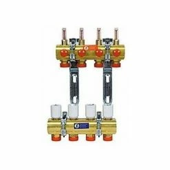 Fussbodenheizungsverteiler , Fertigverteiler Giacomini R553F | 1"x18/2