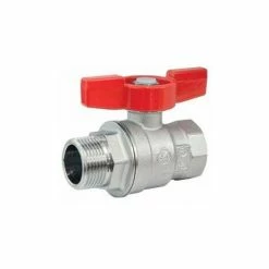 Kappenventil Giacomini R854 | 1/2" - Rot