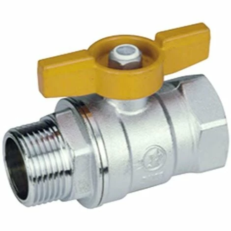 Giacomini Ventil M-F 1/2 Schmetterlingsgriff gelb R254X024 Giacomini Ventil M-F 1/2 Schmetterlingsgriff Gelb R254X024 -GIACOMINI shop 25921649 1 1