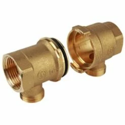 Paar Giacomini-Modulverteiler DN25x3/4x16 R580TY004