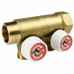 Giacomini Modularer Verteiler Mit 3/4x16/2 Gewindebohrern R585CY022