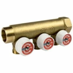 Giacomini Modularer Verteiler Mit 3/4x16/3 Gewindebohrern R585CY023