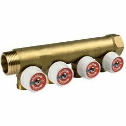 Giacomini Modularer Verteiler Mit 3/4x16/4 Gewindebohrern R585CY024