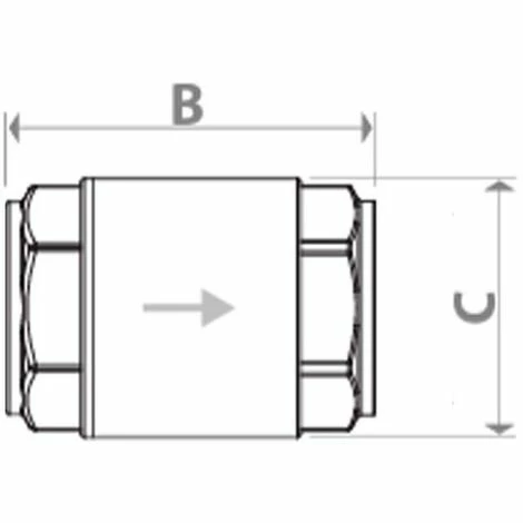 Giacomini Scheibenrückschlagventil 1 1/2 Zoll R60Y037 Giacomini Scheibenrückschlagventil 1 1/2 Zoll R60Y037 -GIACOMINI shop 25921760 2