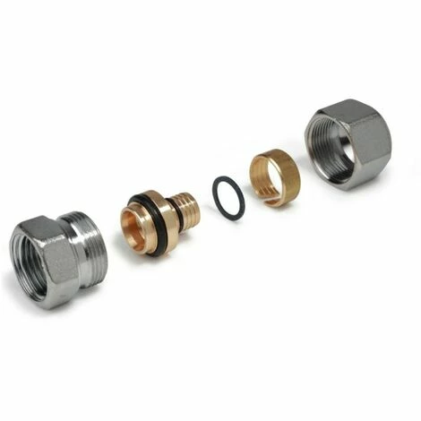 Giacomini gerade Verschraubung mit Gewinde F mehrlagig 1/2x16x2 R187FX048 Giacomini Gerade Verschraubung Mit Gewinde F Mehrlagig 1/2x16x2 R187FX048 -GIACOMINI shop 25921789 1