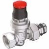 Gerades Thermostatventil Mit Dynamischem Durchflussausgleich, Giacomini R402DB Eisenrohr | 3/8"