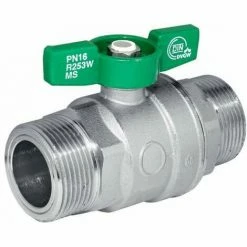 Giacomini Trinkwasser Kugelhahn Schwermodell Mit Flügelgriff 2x 1/2''AG R253WX003