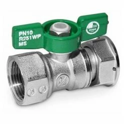 Giacomini Kugelhahn Für Wasserzähler Qn 1,5 DVGW Flügelgriff 3/4'' ÜW X 3/4'' IG R251WX074