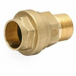 GIACOMINI Übergang Übergangsnippel Friatherm Fusiotherm Steckübergang Lösbar Messing 16x1/2" AG (DN15)