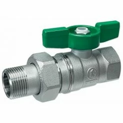 Giacomini Kugelhahn Mit Verschraubung 3/4'' IG X 1'' AG - DVGW