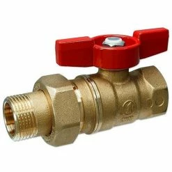 GIACOMINI Kugelhahn Mit Verschraubung 1/2'' IG X 1/2'' AG