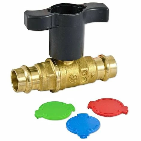 Giacomini Press-Kugelhahn für Kupfer und Edelstahl - 18 mm x 18 mm - voller Durchgang Giacomini Press-Kugelhahn Für Kupfer Und Edelstahl - 18 Mm X 18 Mm - Voller Durchgang -GIACOMINI shop 9178890 1